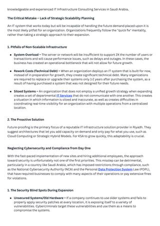 Common Operational Mistakes to Avoid in Tech Infrastructure